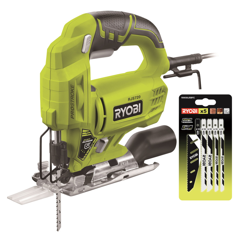 500w Corded Jigsaw Power Tools Ryobi Tools